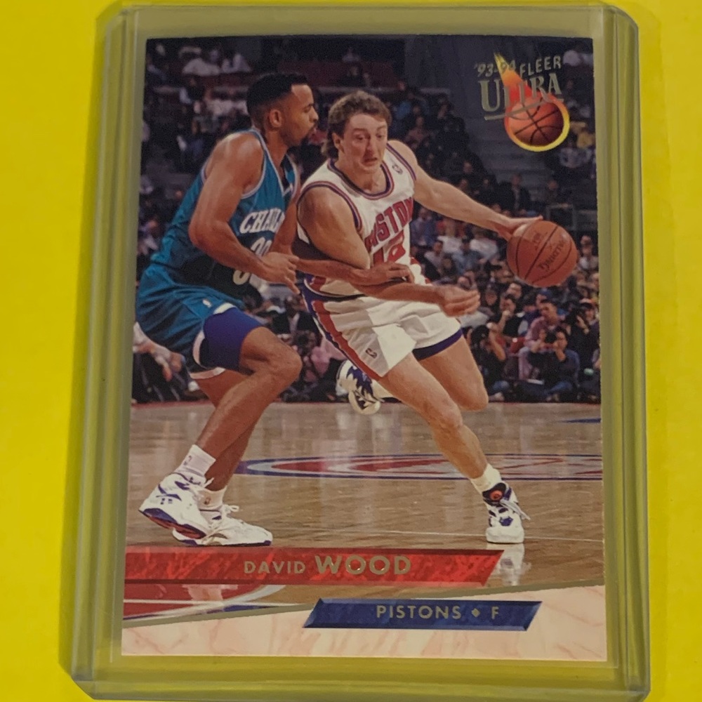 David Wood #246 1993-94 Fleer Ultra Basketball Trading Card